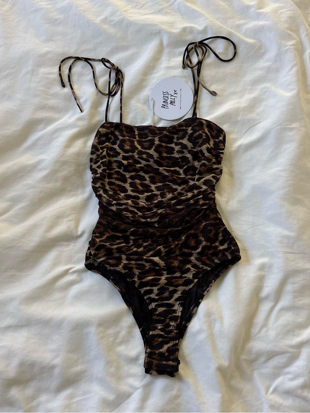 Princess Polly Leopard Print Bodysuit